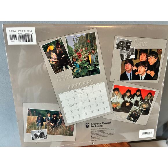 Vintage 1998 The Beatles Calendar — Factory Sealed — Andrews McMeel Publishing - Picture 4 of 5